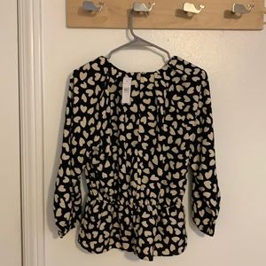 Ann Taylor cinch waist top